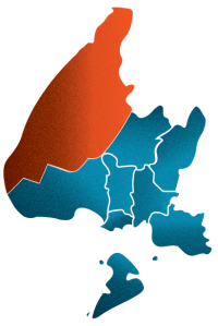 map highlighting Fiordland Community Board area
