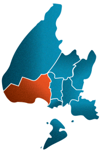 map highlighting Tuatapere Te Waewae  Community Board